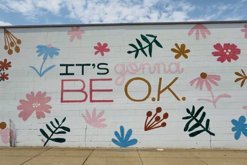 It's gonna be ok mural in Nashville tn