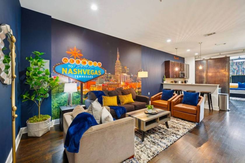 nashvegas mural in downtown nautical properties rental