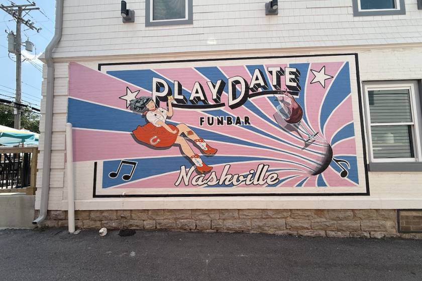 mural in 12 South Nashville